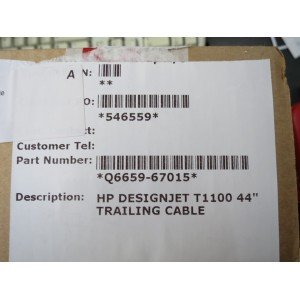 Q6659-67015 TRAILING CABLE HP DESIGNJET T1100.T610 44"-RFB